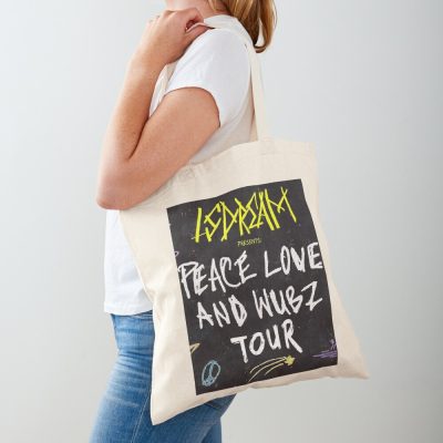 LSDREAM Peace Love And Wubz Tour Tote Bag Official LSDREAM Merch