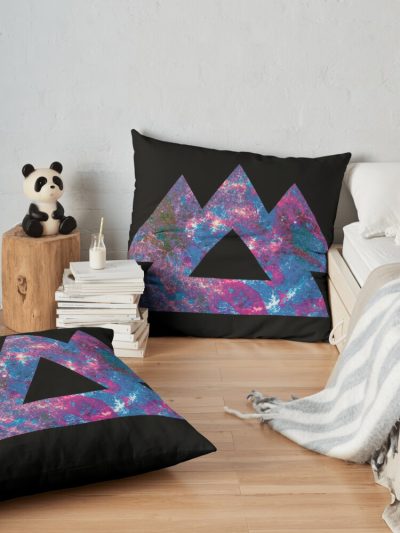 Trippy Wakaan Throw Pillow Official LSDREAM Merch