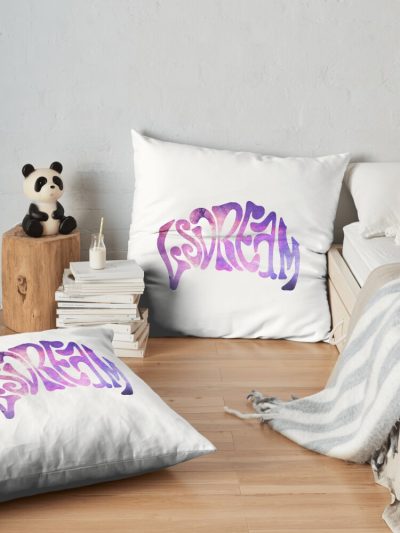 LSDREAM Cosmos Throw Pillow Official LSDREAM Merch