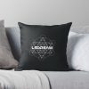 LSDREAM Music Festival Essential Rave Throw Pillow Official LSDREAM Merch