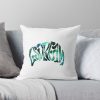 LSDREAM Galactic Throw Pillow Official LSDREAM Merch