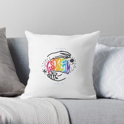 LSDREAM Inspired Art Throw Pillow Official LSDREAM Merch