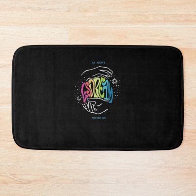 LSDREAM As Above So Below Bath Mat Official LSDREAM Merch