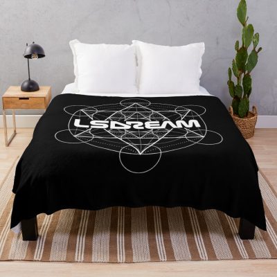 LSDREAM Throw Blanket Official LSDREAM Merch