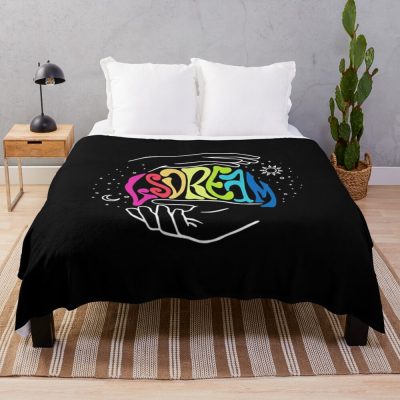 LSDREAM Throw Blanket Official LSDREAM Merch