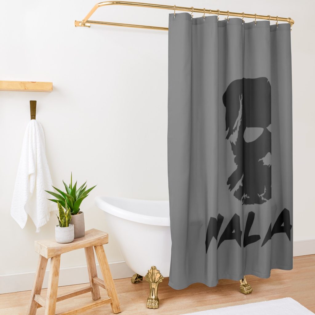 Tattered Malaa Shower Curtain Official LSDREAM Merch