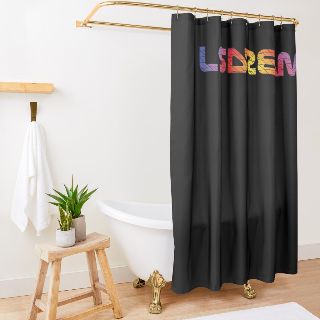 LSDREAM Shower Curtain Official LSDREAM Merch