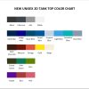 tank top color chart - LSDREAM Shop